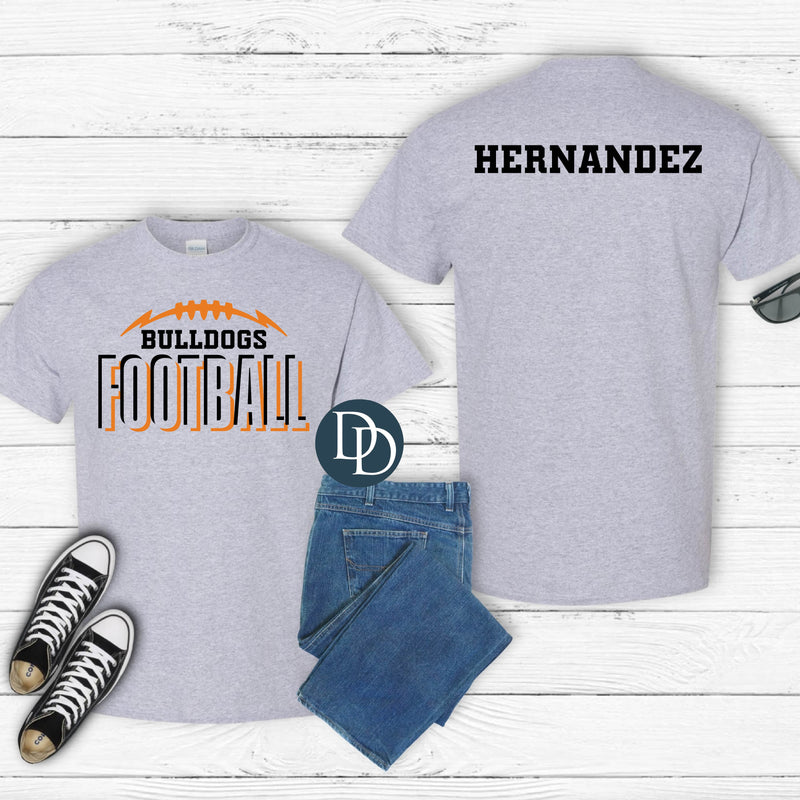 Football Knockout Team With Name Semi-Custom *DTF Transfer*