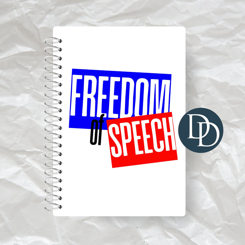 Freedom of Speech *Journal UV DTF Decal*