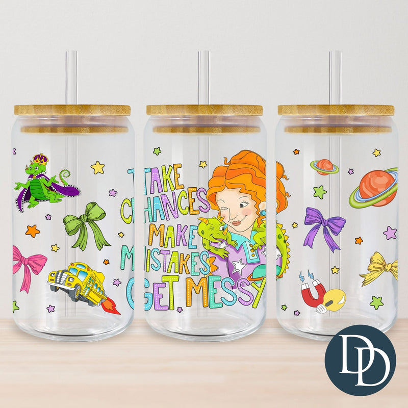 Get Messy Frizzle *UV DTF Cup Wrap*