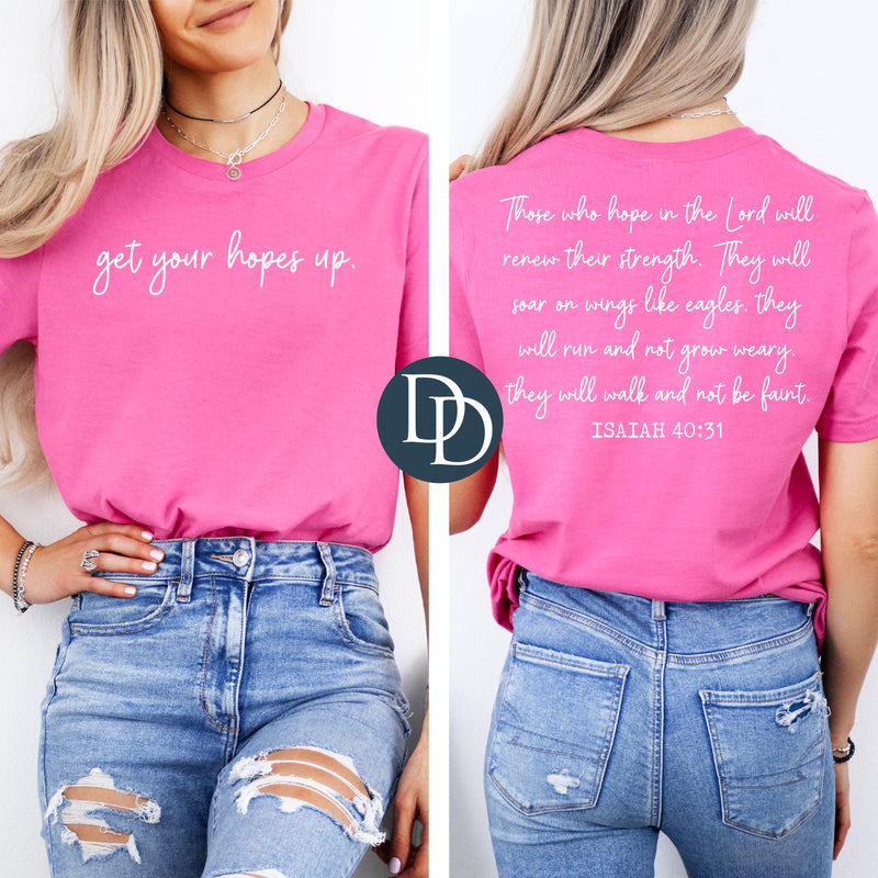 OVERSIZED Get Your Hopes Up Script *DTF Transfer*