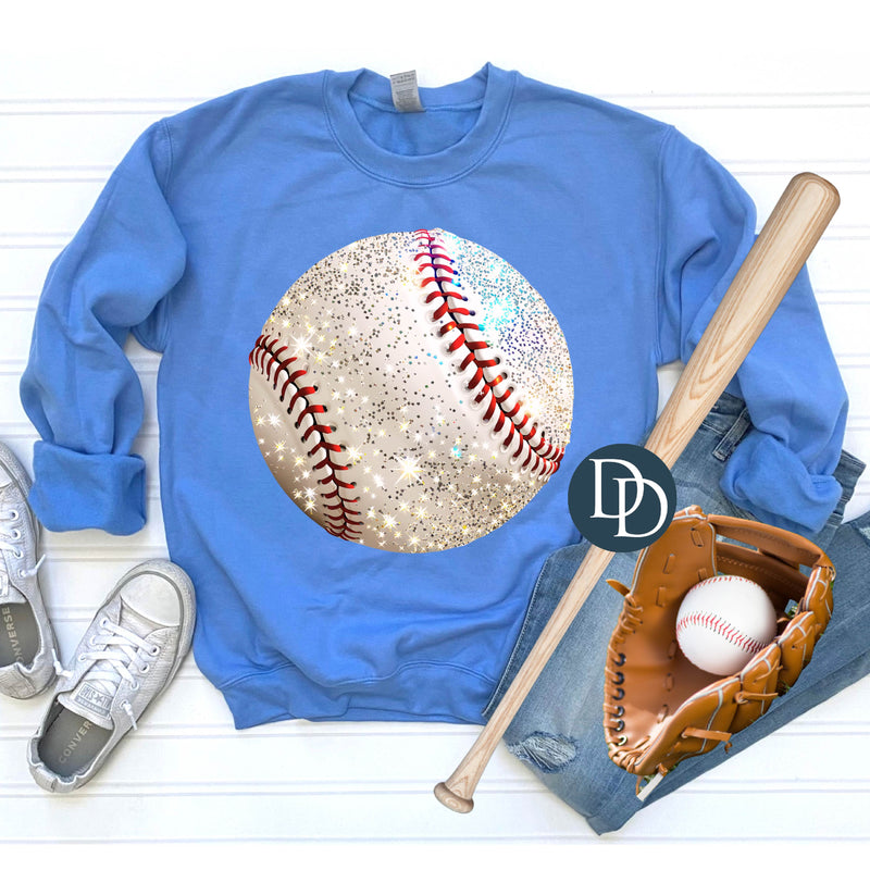 Glitter Baseball *DTF Transfer*