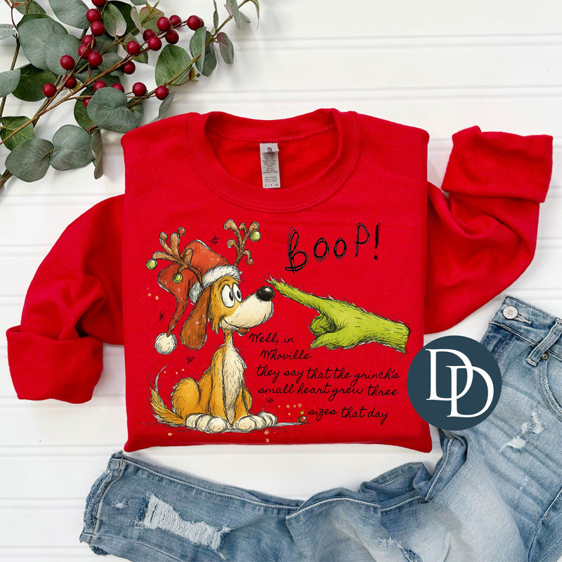 Grnch Max Boop *DTF Transfer*