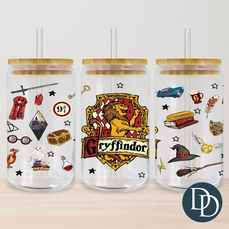 HP Gryf Red *UV DTF Cup Wrap*