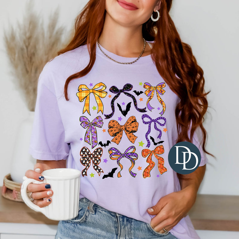 Halloween Bow Variety *DTF Transfer*
