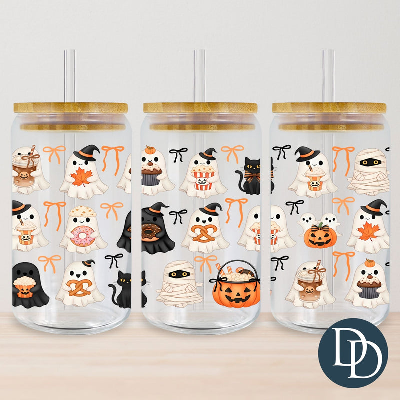 Halloween Costume Ghosts *UV DTF Cup Wrap*