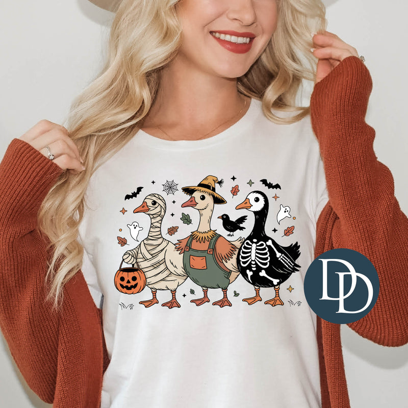 Halloween Costume Goose Trio *DTF Transfer*