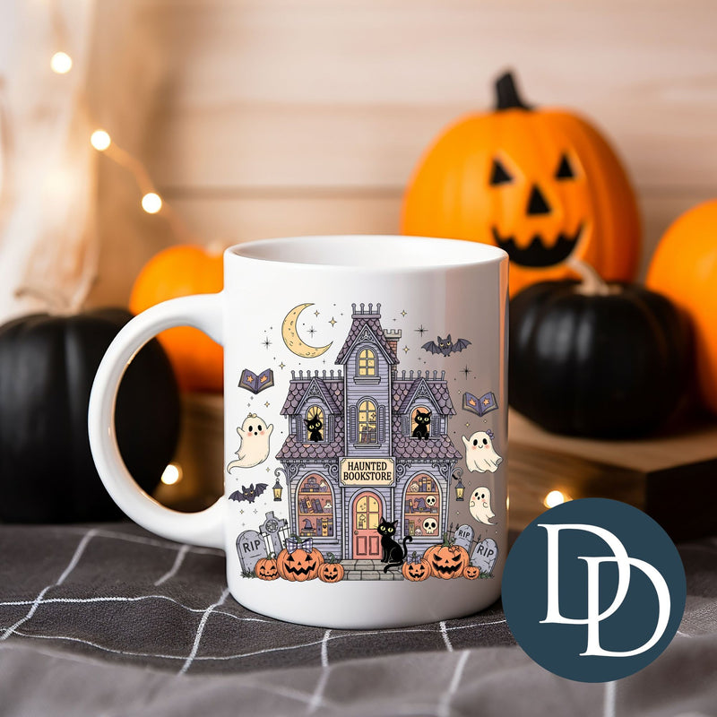 Haunted Bookstore (Set of 2) *UV DTF Mug Decals*