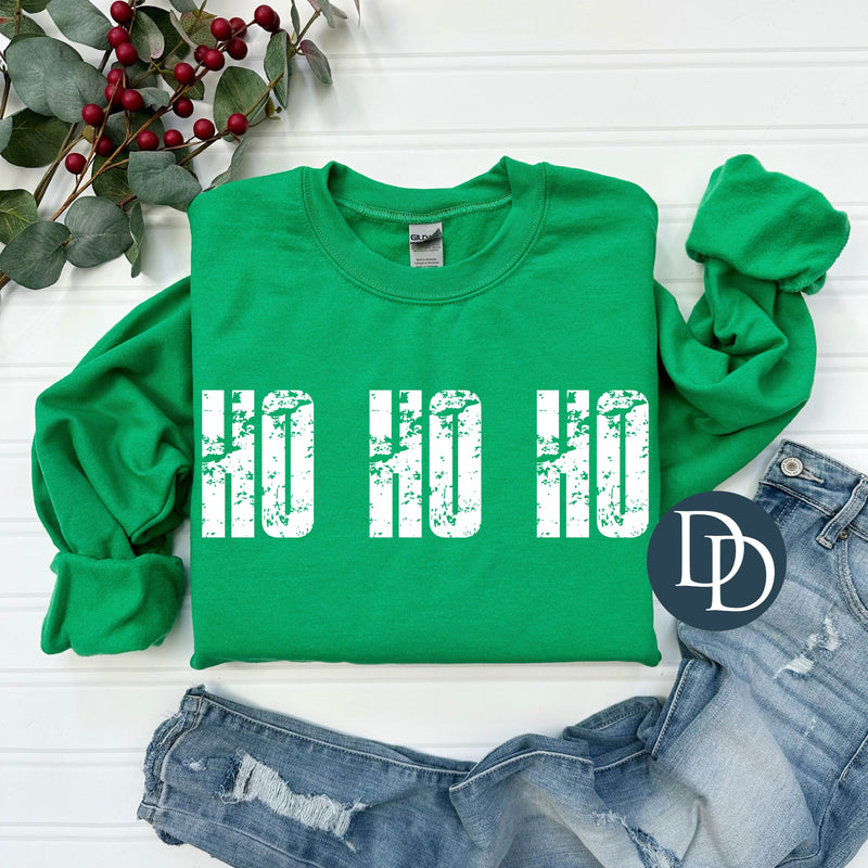 Ho Ho Ho Grunge *DTF Transfer*