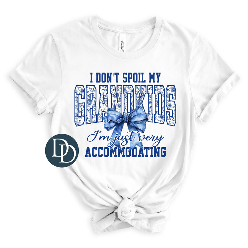 I Don't Spoil My Grandkids Blue Ribbon *DTF Transfer*