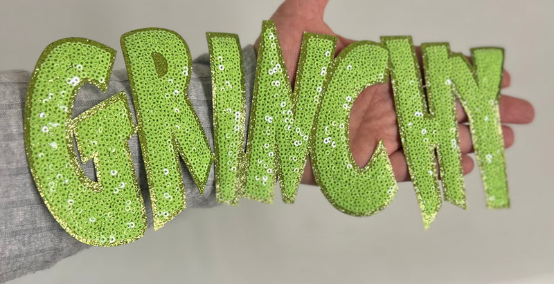 Greeny *Sequin Patch*