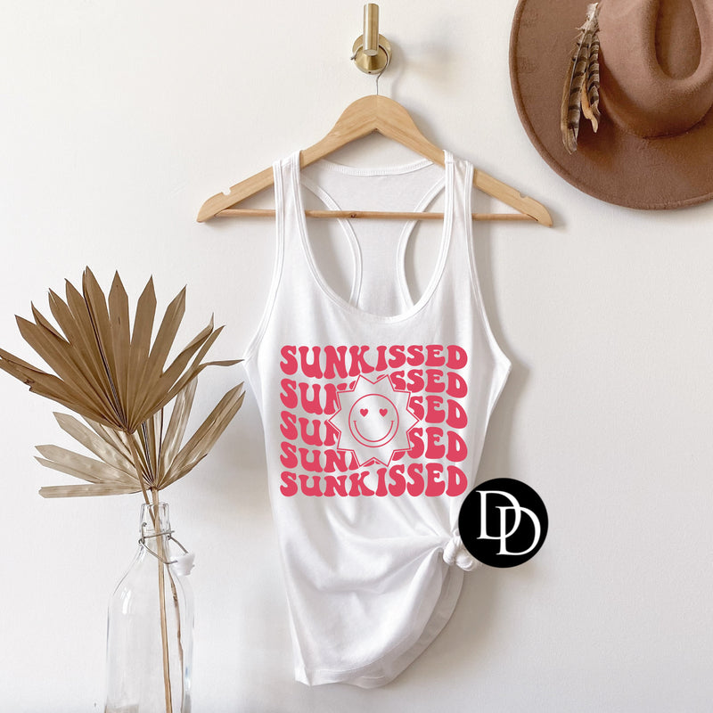 Sunkissed Stacked Sunshine (Watermelon Ink) - NOT RESTOCKING - *Screen Print Transfer*