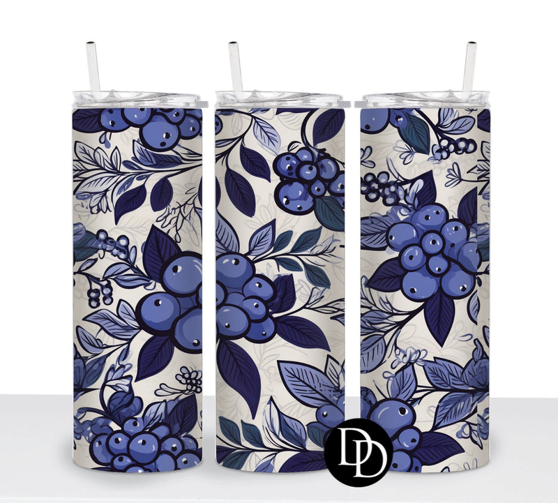 Blueberries *Sublimation Print Transfer*