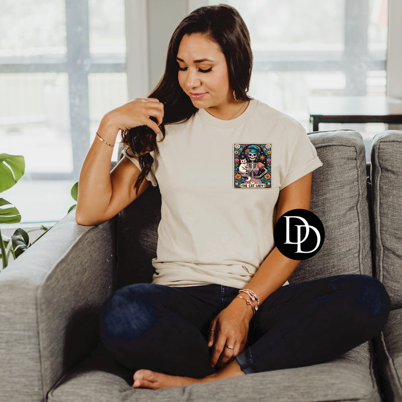 The Cat Lady Tarot Card *DTF Transfer*