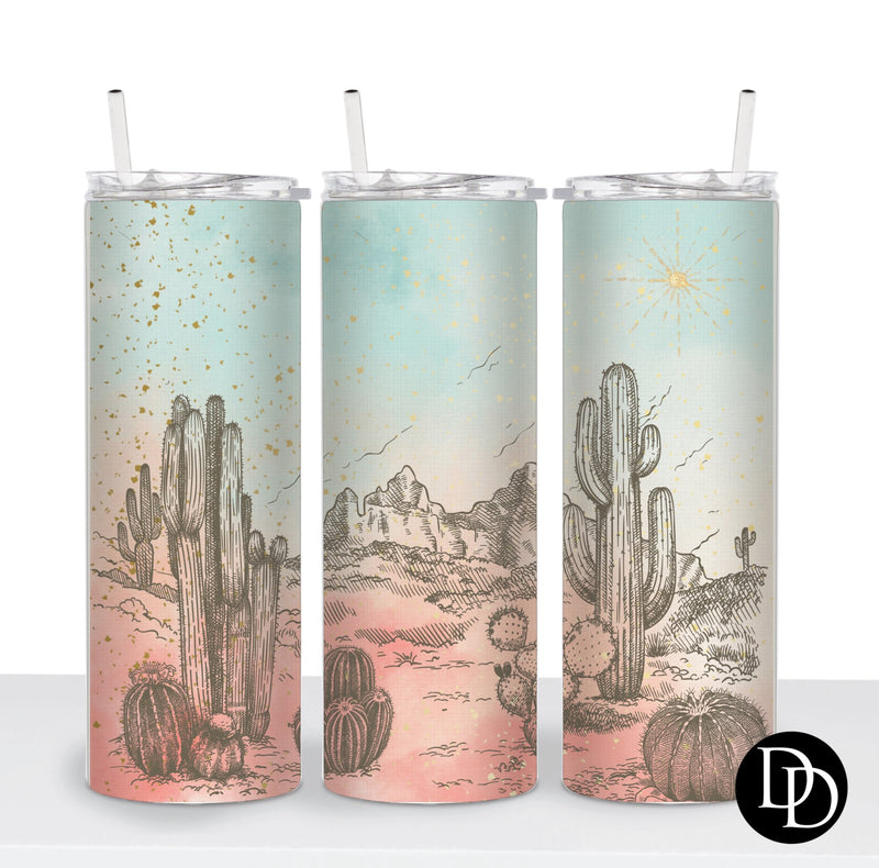 Desert Scene *Sublimation Print Transfer*