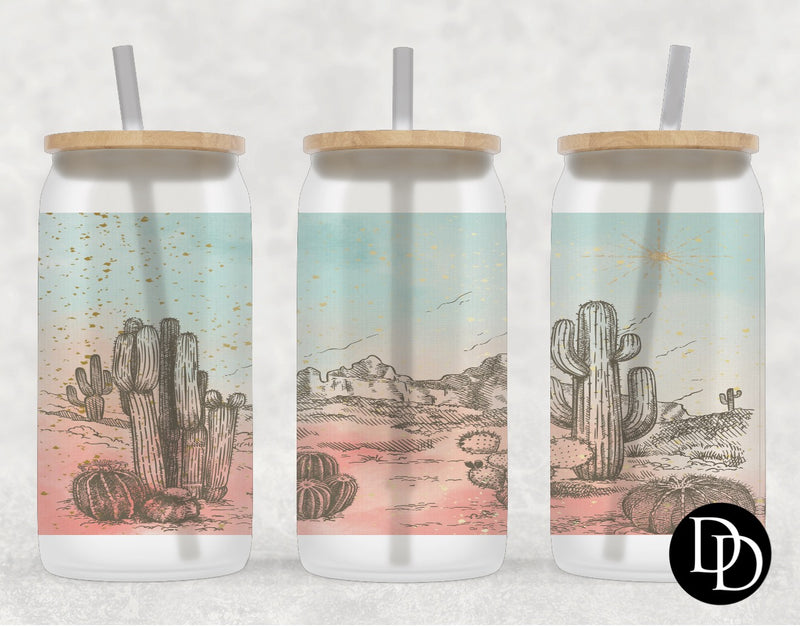 Desert Scene *Sublimation Print Transfer*