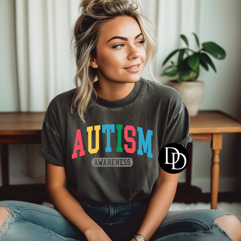 Autism Awareness Colorful *DTF Transfer*