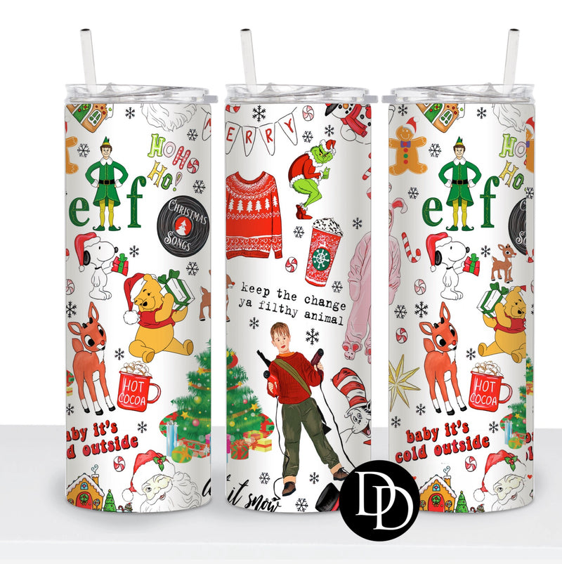 All The Christmas Things *Sublimation Print Transfer*