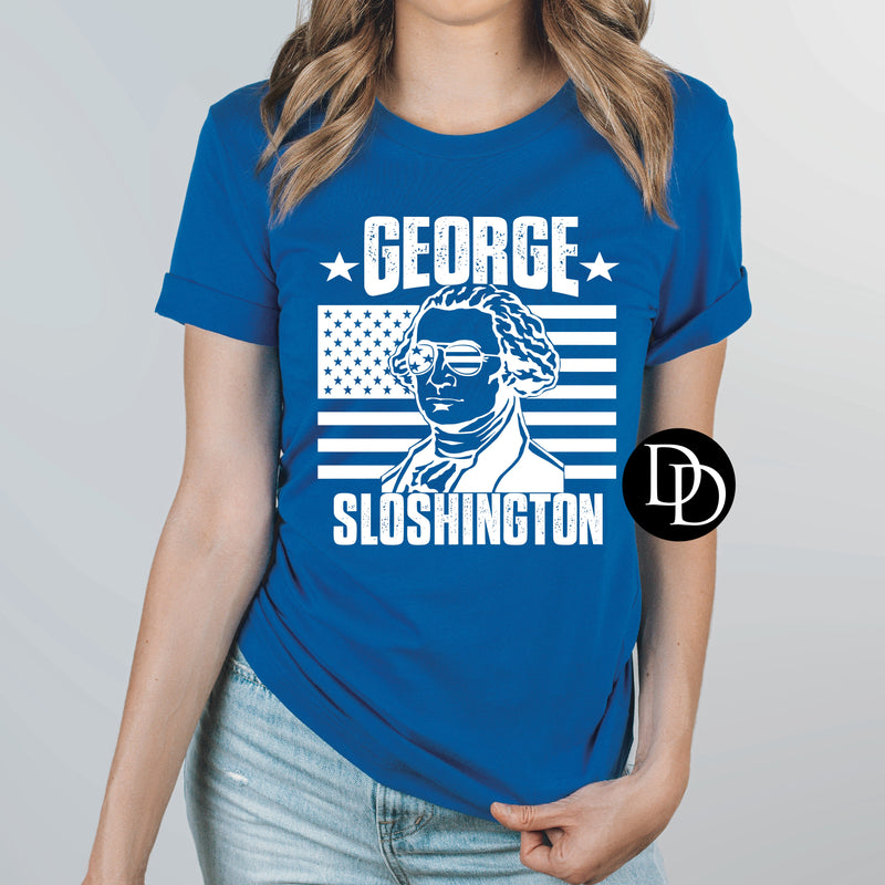 George (White Ink) *Screen Print Transfer*