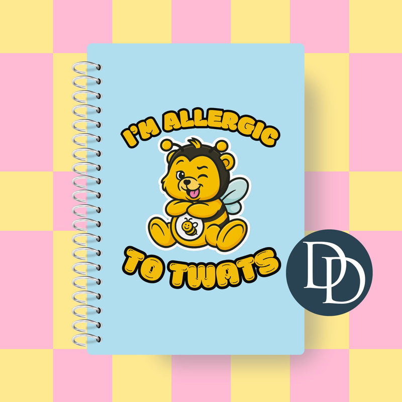 I'm Allergic To Twats Bear *UV DTF Decal*