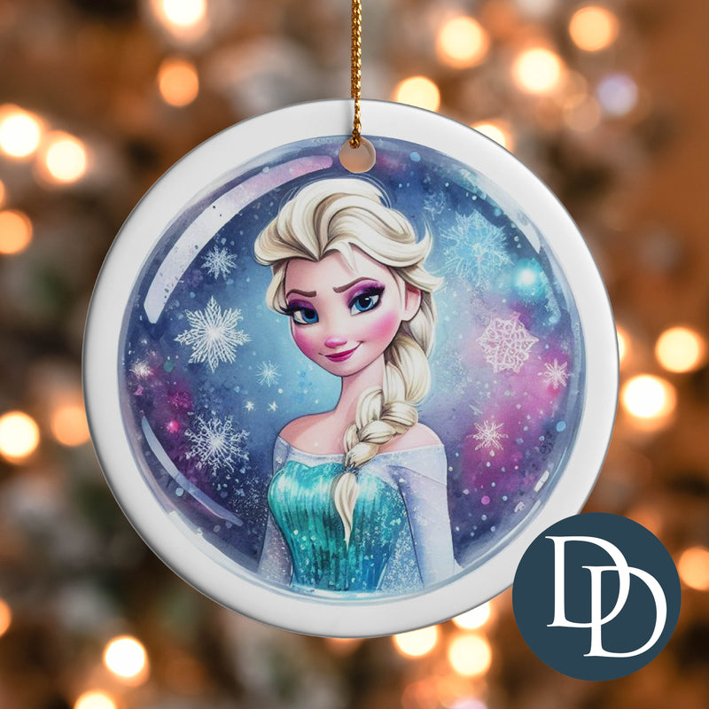 Ice Queen *UV DTF Ornament Decal*