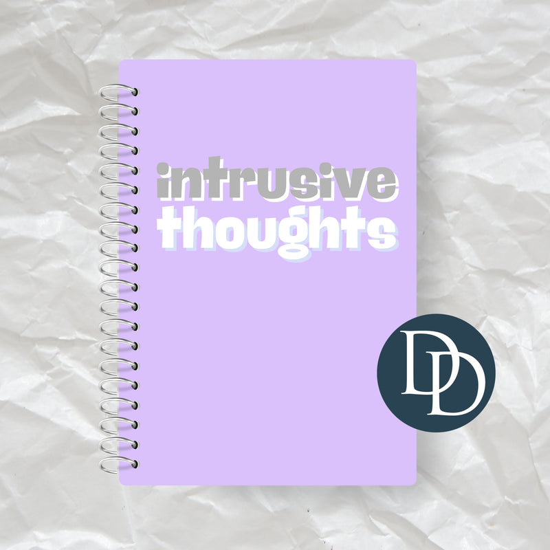 Intrusive Thoughts *Journal UV DTF Decal*