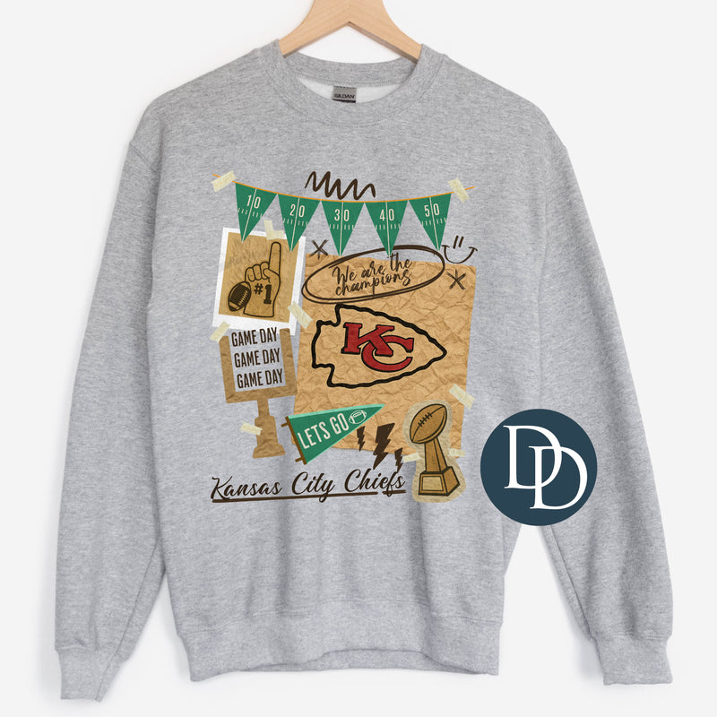 OVERSIZED KCC Vintage Collage *DTF Transfer*