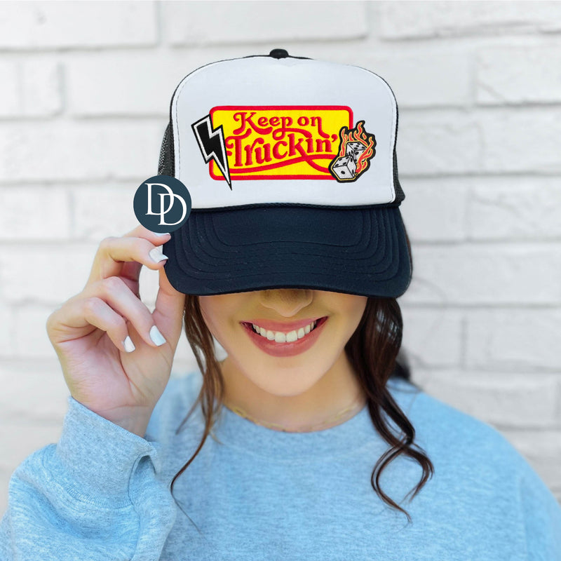 Keep On Truckin' Patch *DTF TRANSFER*