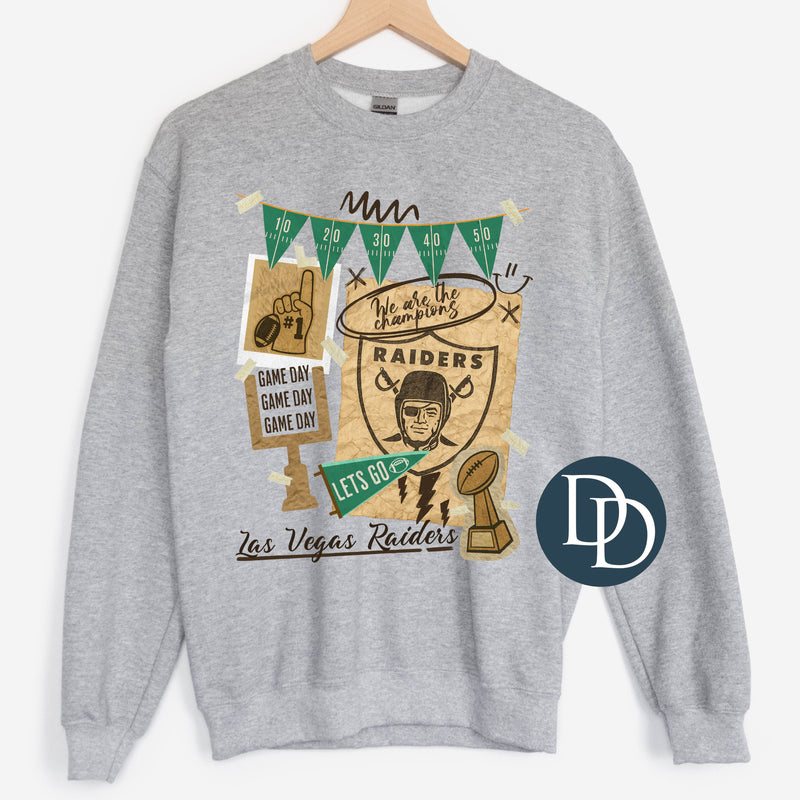 OVERSIZED LVR Vintage Collage *DTF Transfer*