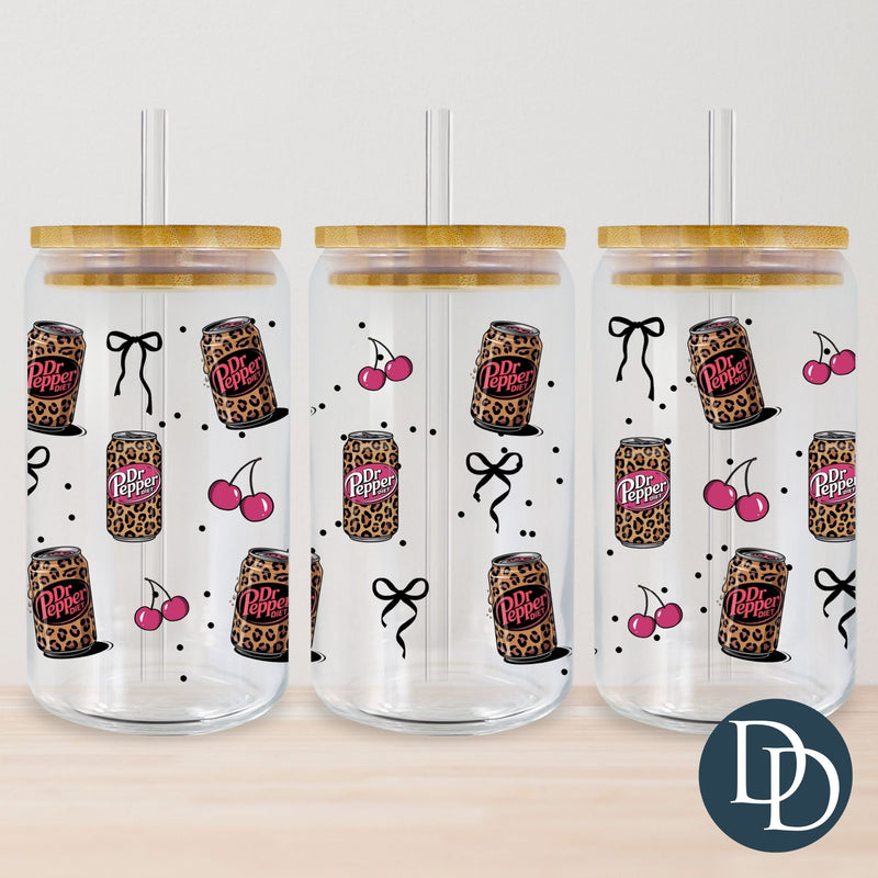 Leopard Diet Doc P *UV DTF Cup Wrap*