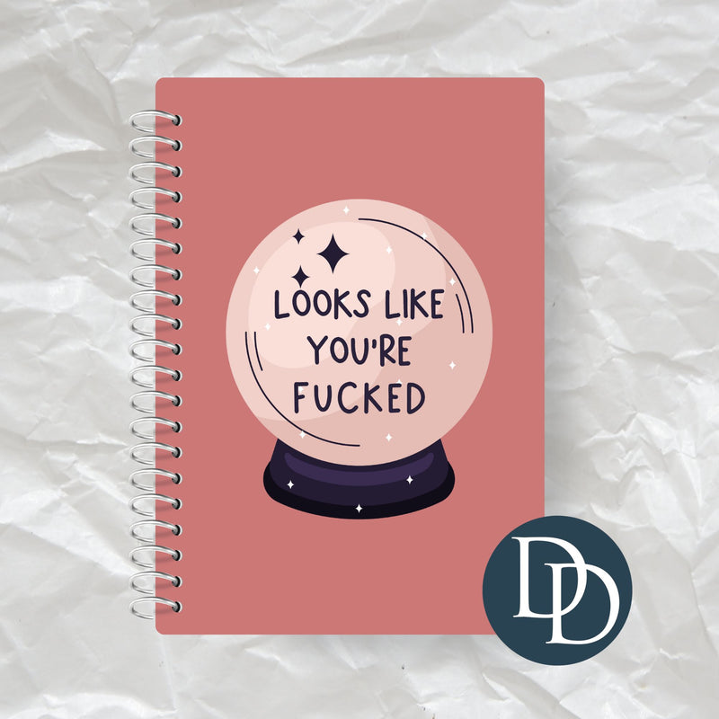 Looks Like You're Fcked Crystal Ball *UV DTF Decal*