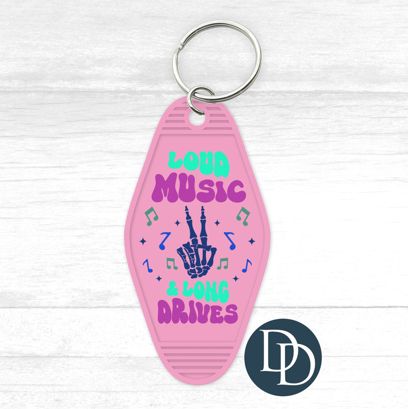 Long Drives *Motel Keychain UV DTF Decal*