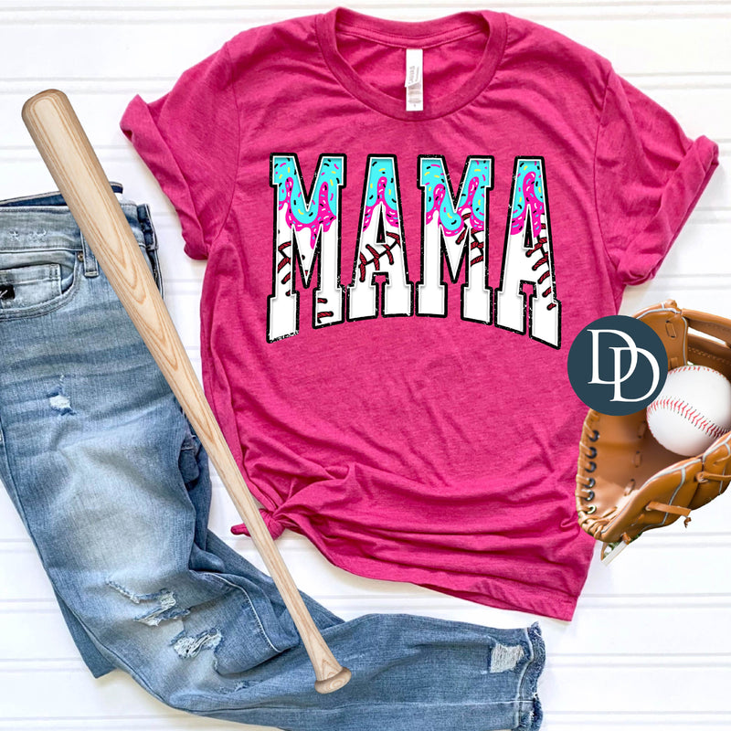 Mama Baseball Drip *DTF Transfer*