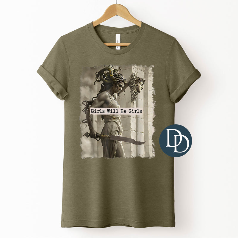 OVERSIZED Medusa Girls Will Be Girls *DTF Transfer*