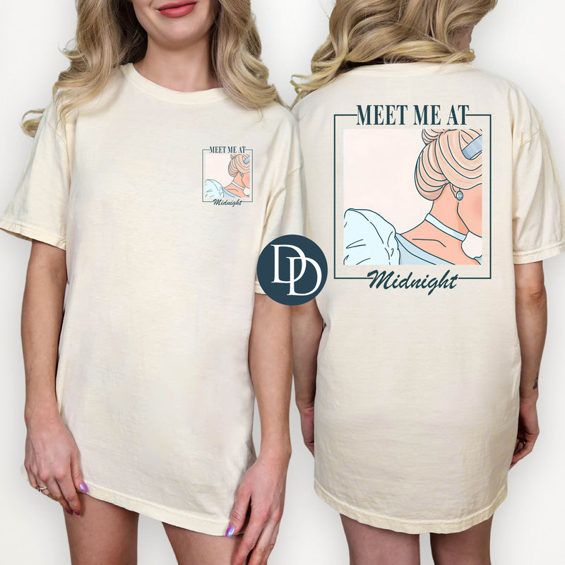 Meet me at Midnight with Matching Pocket *DTF Transfer*