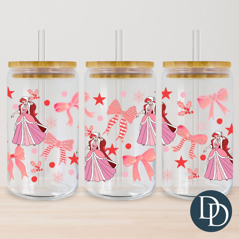 Mermaid Winter Coquette *UV DTF Cup Wrap*