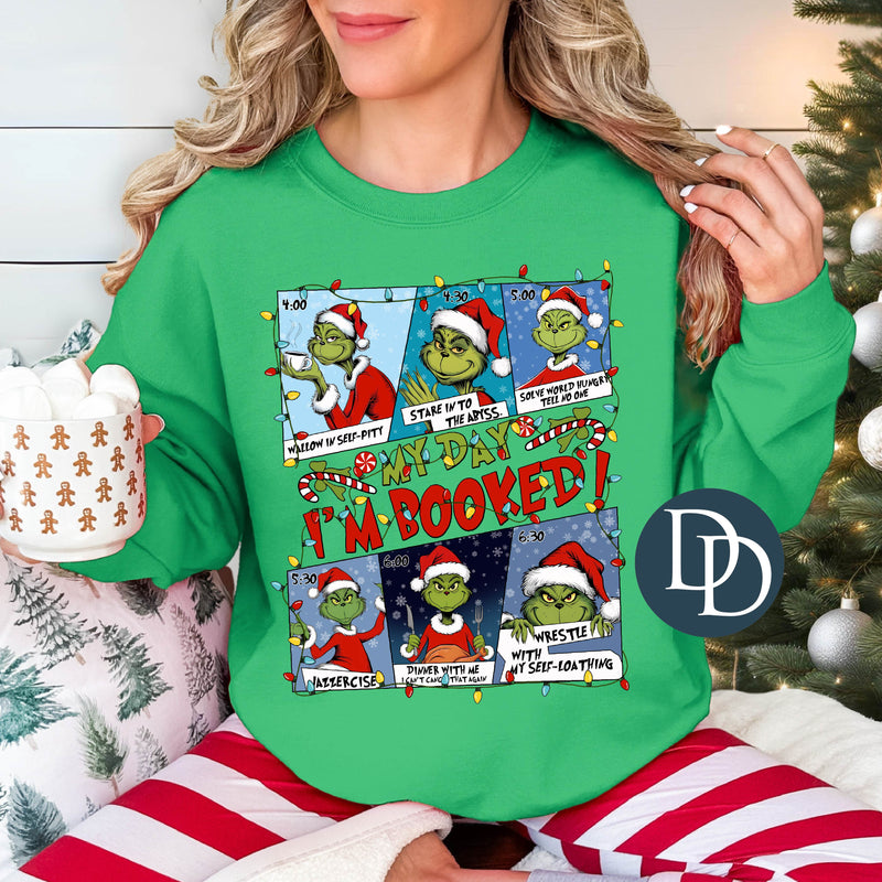 OVERSIZED My Day I'm Booked *DTF Transfer*