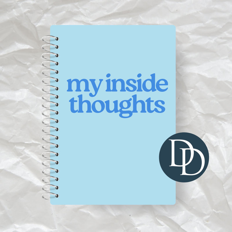 My Inside Thoughts *Journal UV DTF Decal*