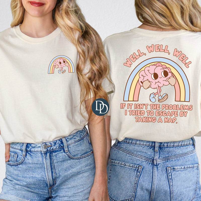 Nap Escape With Pocket Accent *DTF Transfer*