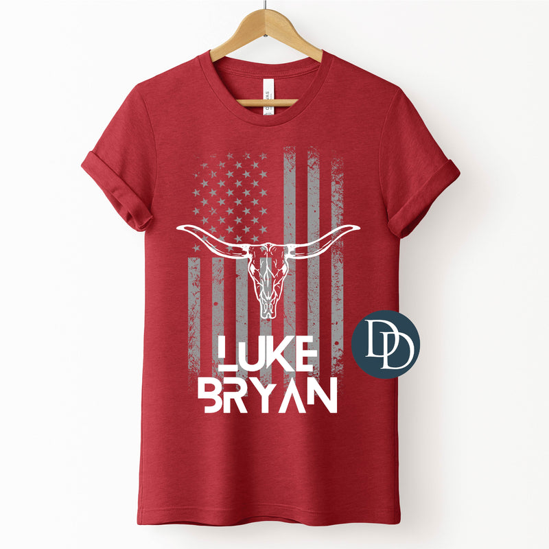 OVERSIZED Luke Distressed Flag *DTF Transfer*
