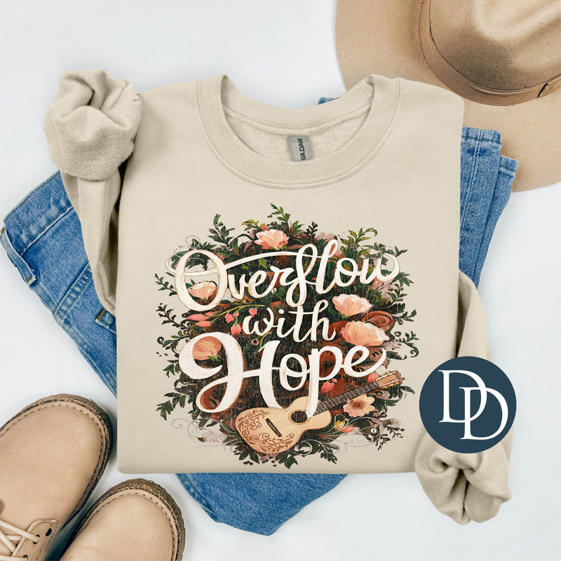 Overflow With Hope *DTF Transfer*