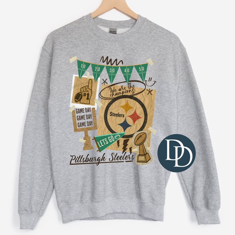 OVERSIZED PS Vintage Collage *DTF Transfer*