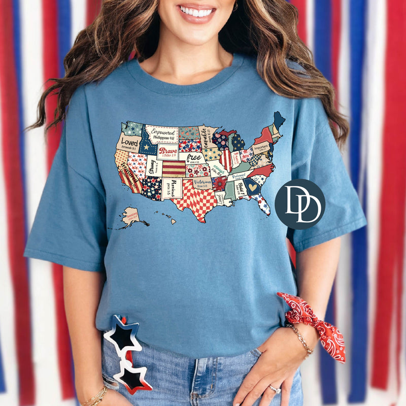 Patch Flag Bible Verses *DTF Transfer*