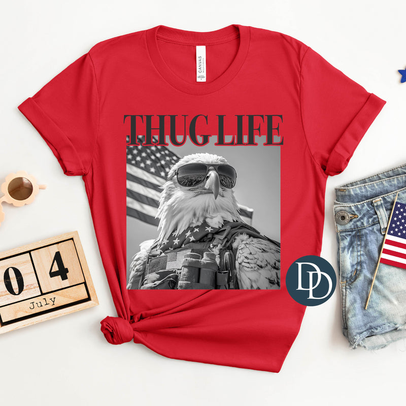 Patriotic Eagle Soldier Thug Life *DTF Transfer*