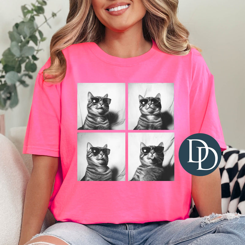 Photobooth Cat *DTF Transfer*