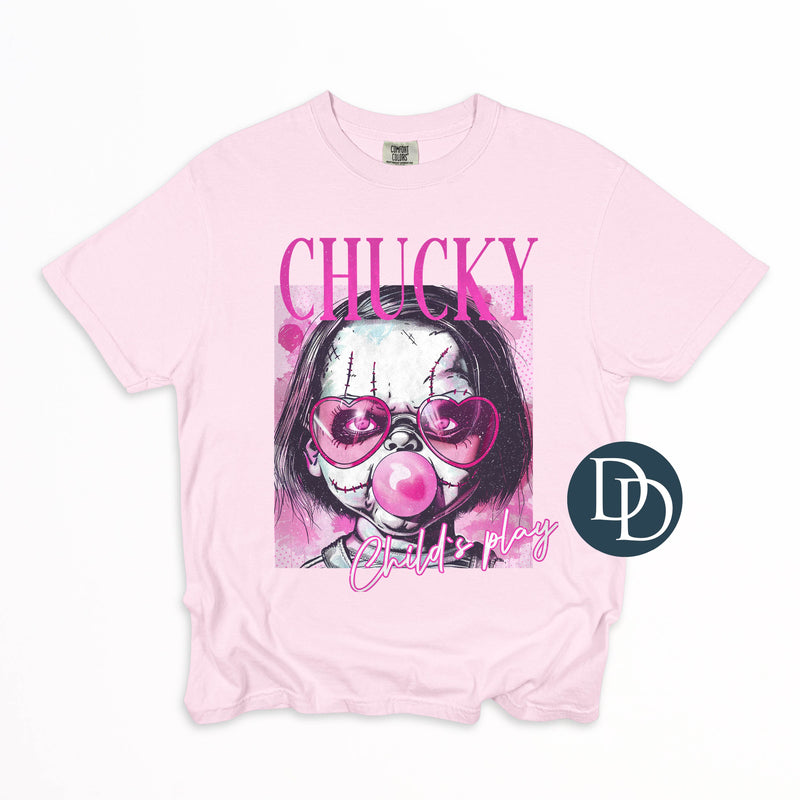 OVERSIZED Pink Horror Doll *DTF Transfer*