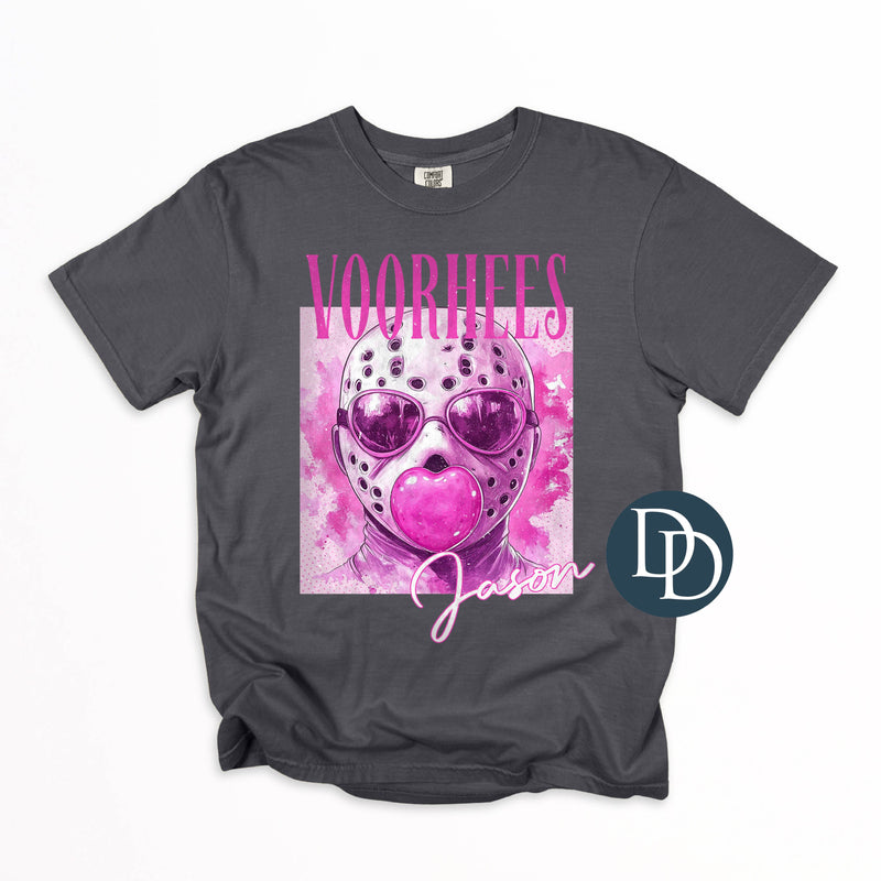 OVERSIZED Pink Horror Hockey Mask *DTF Transfer*