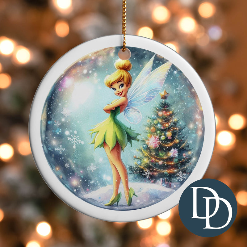 Pixie Christmas Tree *UV DTF Ornament Decal*