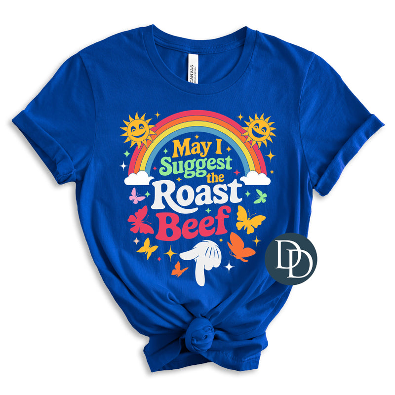 Rainbow Roast Beef *DTF Transfer*