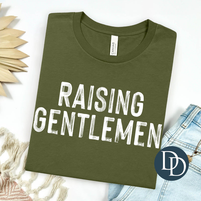 Raising Gentlemen (White Ink) *Screen Print Transfer*