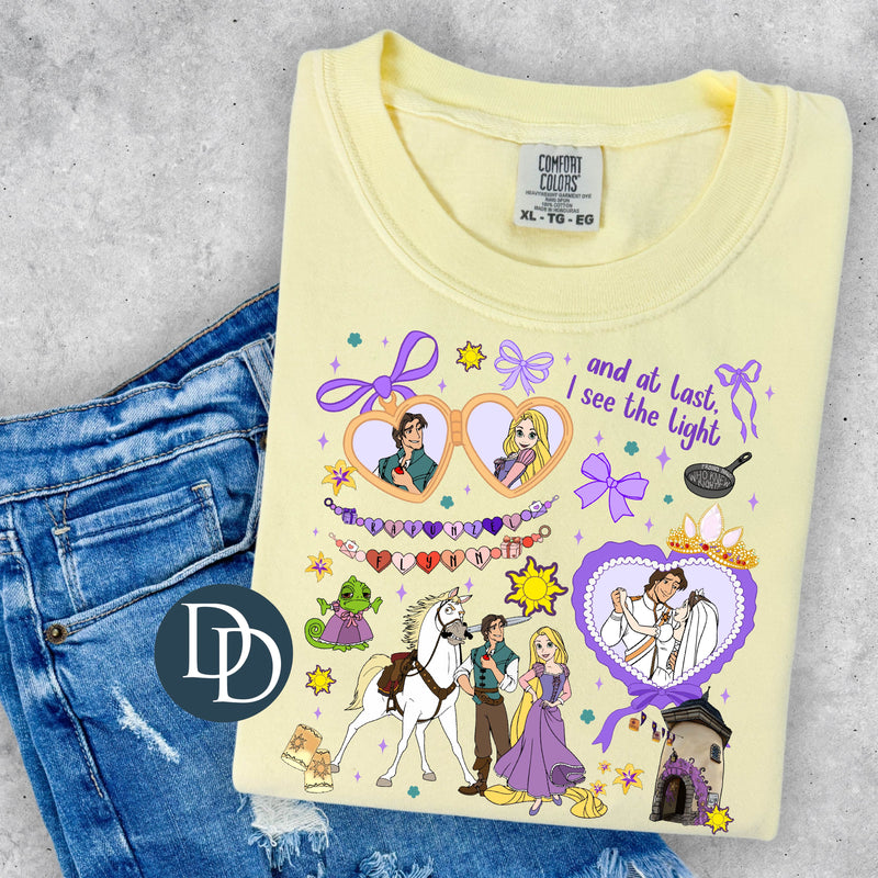 Rapunzel I See the Light *DTF Transfer*